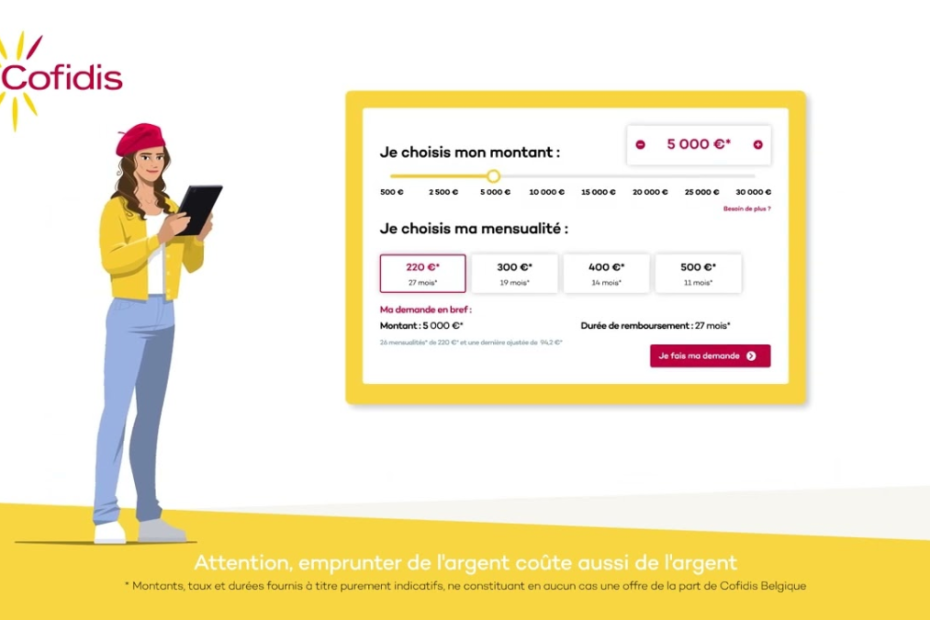 demander un prêt Cofidis